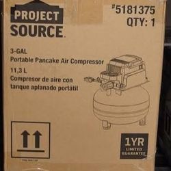 NiB 3 Gallon Project Source Air Compressor 