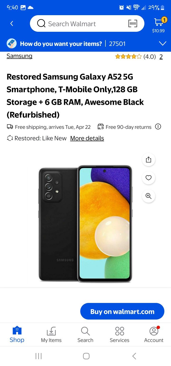 Samsung A Galaxy Phone