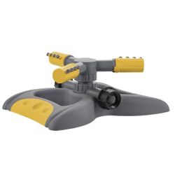 Orbit 28961 Plastic 3-Arm Spinning Adjustable Sprinkler With Heavy Duty Base