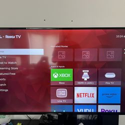 TCL ROKU 55” 4K TV