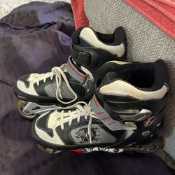 Mongoose ABEC-7 Rollerblades Inline Skates Youth Size 5-8 Adjustable 