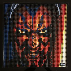 LEGO Star Wars Darth Maul Mosaic Art 31200 – Retired Set