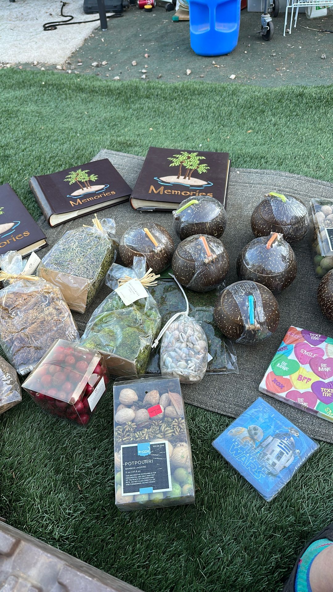 Assortment Of Craft Items