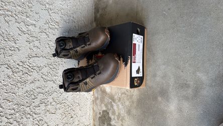 Red Wing Men’s Boots Size 8 Steel Toe 