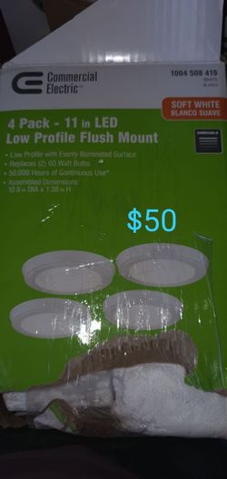11inch led flushmount slim