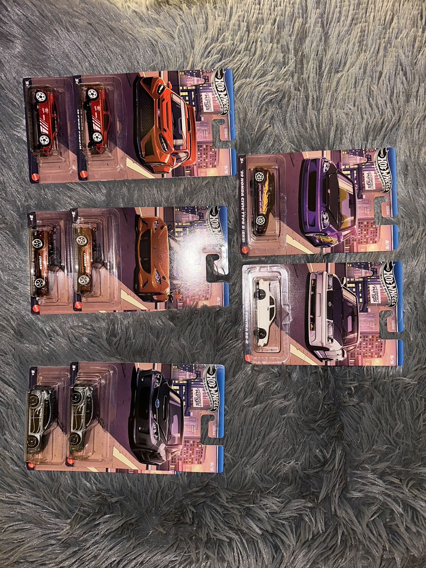Hot Wheels Compact Kings Full Set+