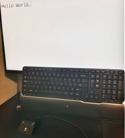 Free* Wireless Logitech S520 full size keyboard