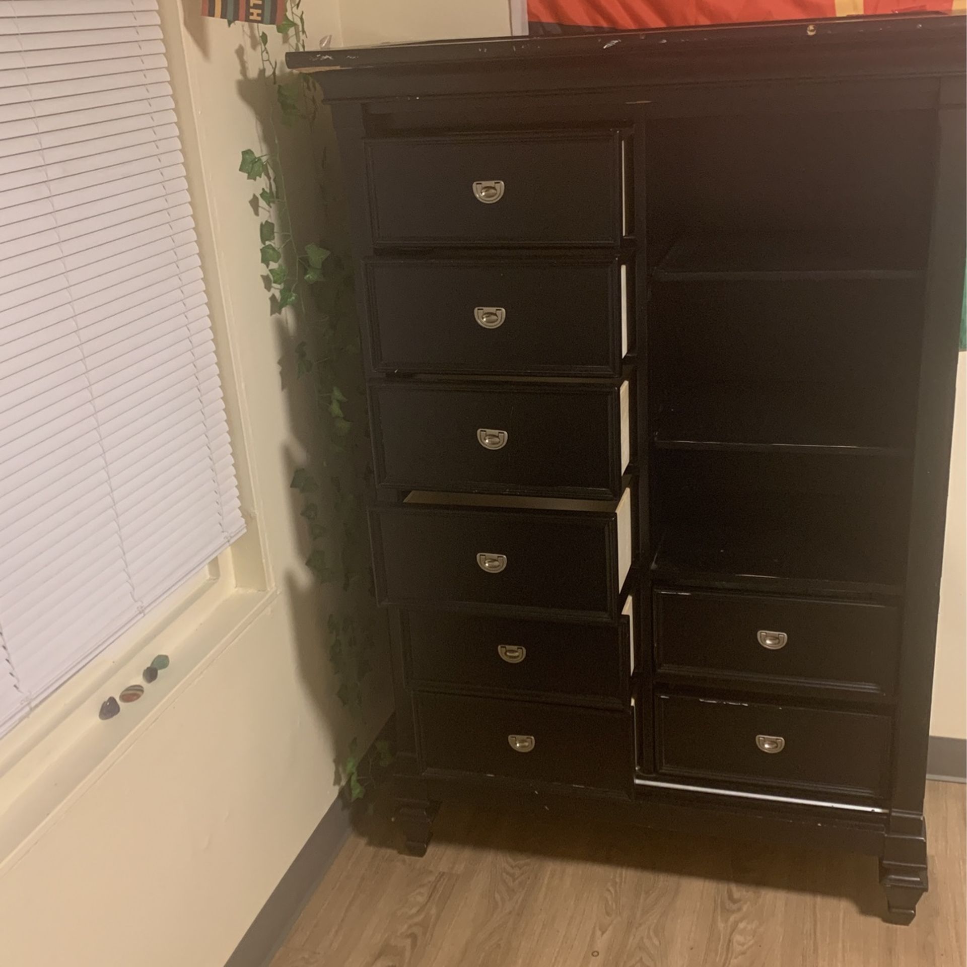 Black Large dresser