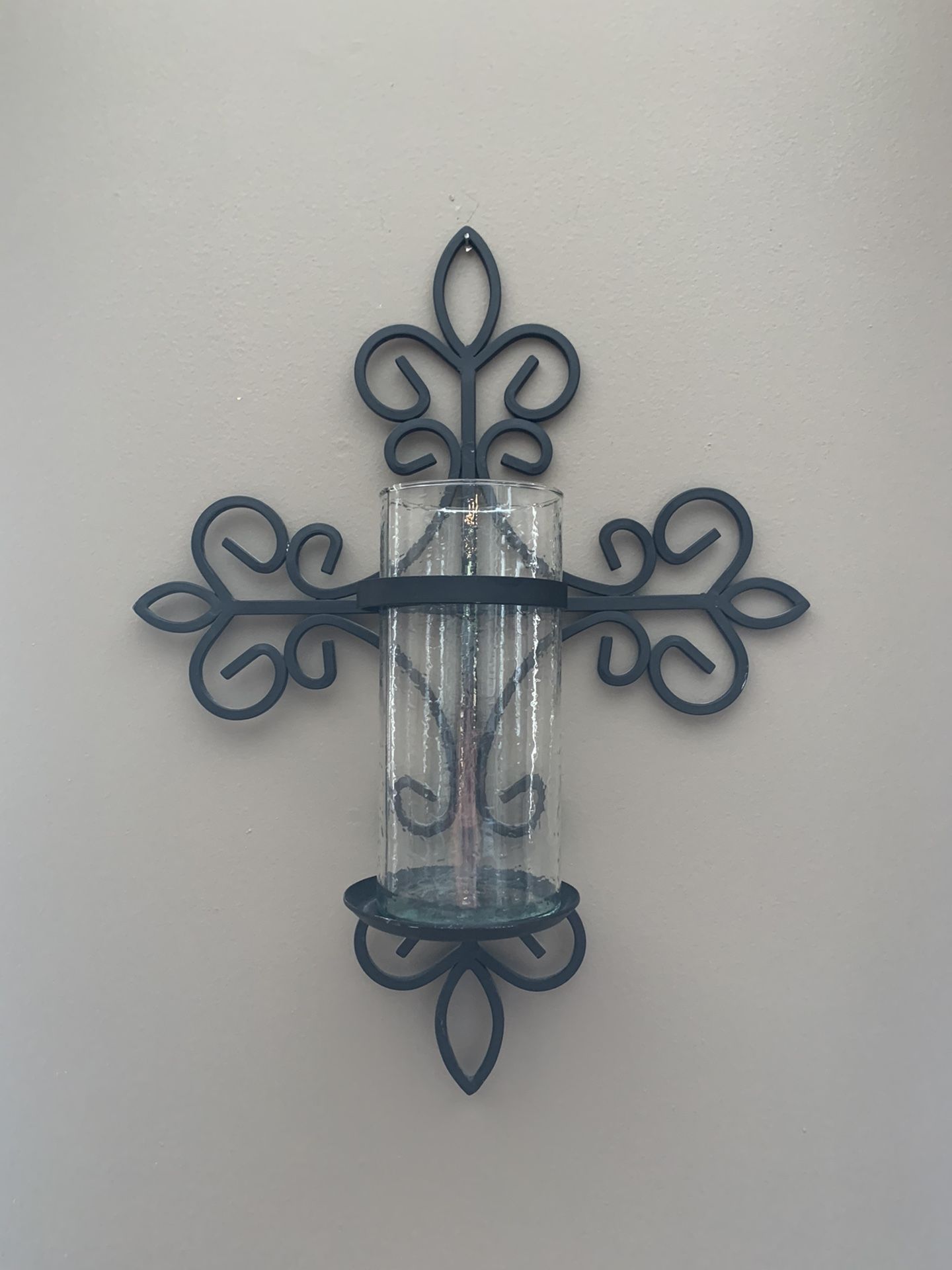 Southern living at home Cross wall candle holder