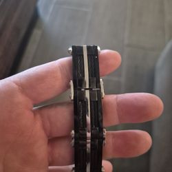 Crucible Men's Stainless Steel Bracelet 