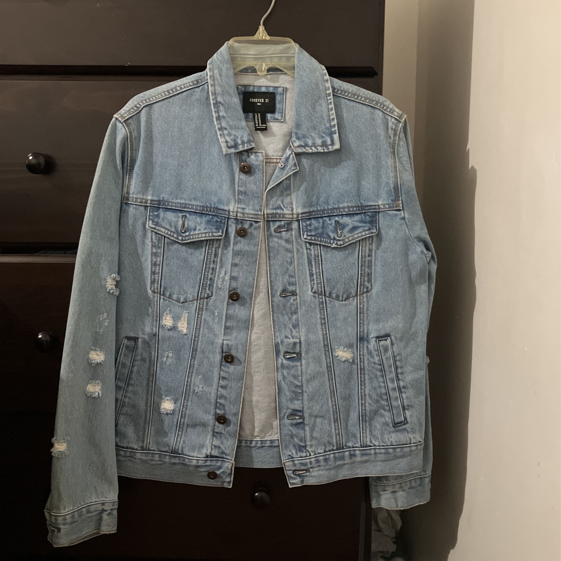 Tapered Denim Jacket