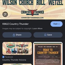 Country Thunder! Jelly Roll Saturday Tickets 