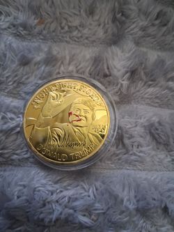 Donald Trump coin, make America great again