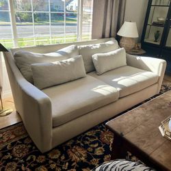 Crate & Barrel Verano II Slope Arm Sofa