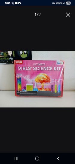 Doctor Jupiter Girls' Science Kit for Kids 8+ Year Old Girls | Chemistry Set, STEM Toy Kit with 135+ Experiments | Learning & Educational Projects NEW