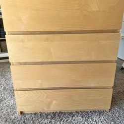Ikea Malm 4-drawer Dresser 32"x39.5"x19"