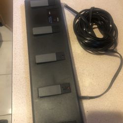 Zoom FC01 Foot Controller and Zoom 9001 Advanced Guitar Effects Processor