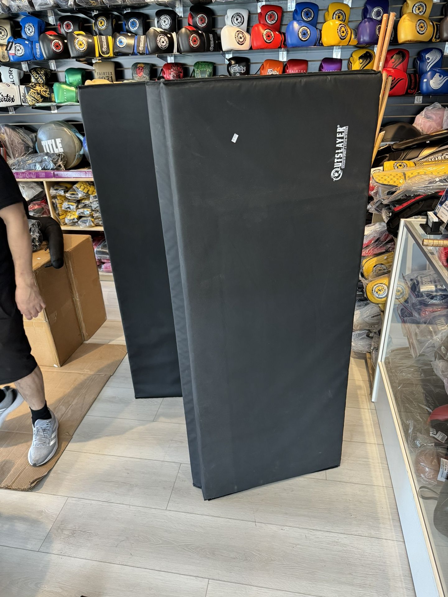 Outslayer 5’x10’x2” Thick Black judo Mat - NEW