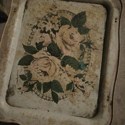 Artisan Made Mini Tray Table Metal