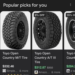 $225 Tires Must Go Used Full Set All 4 Same Size And Brand. 8 Lug Tire