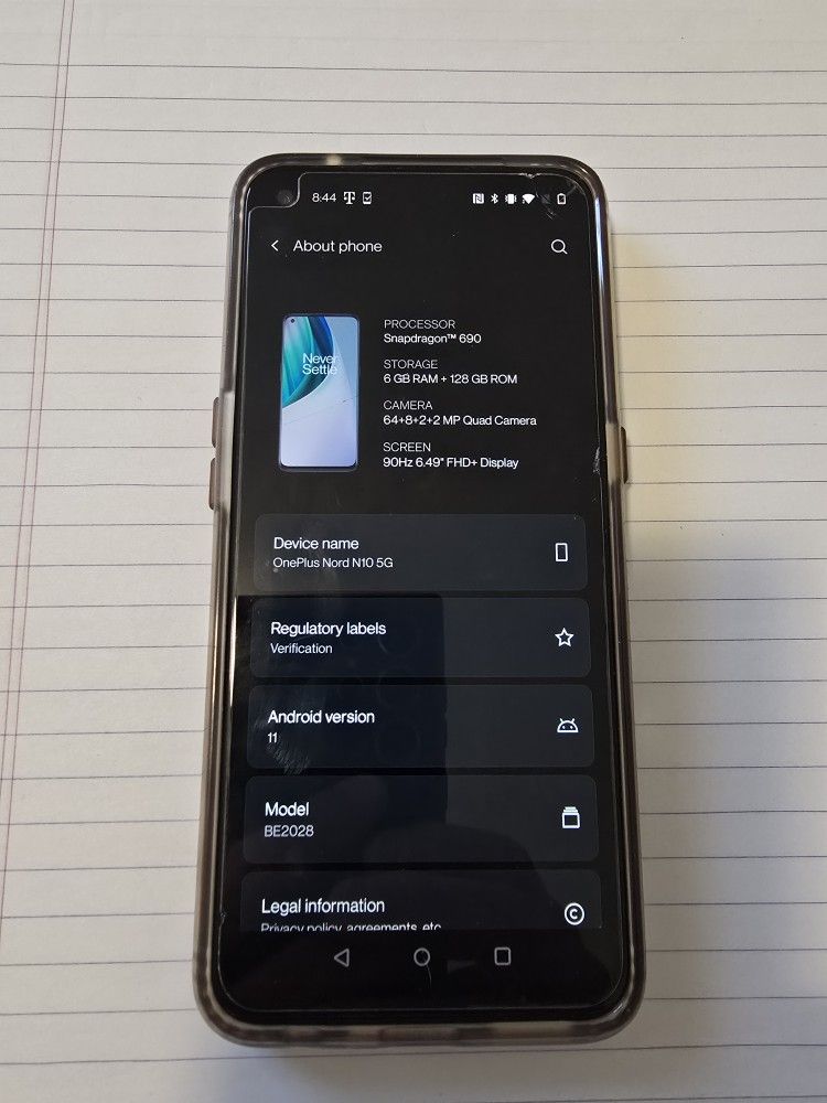 Oneplus Nord N10 5G