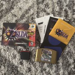 Complete Nintendo 64 The Legend of Zelda Majora’s Mask Collector’s Edition
