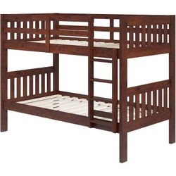 New Twin Wood Bunkbed 