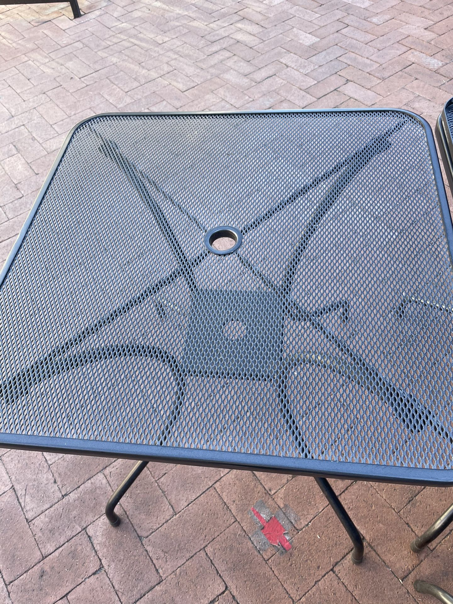 Patio table