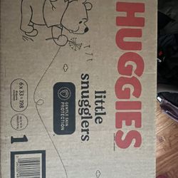 198 Count Huggies Size 1 Diapers