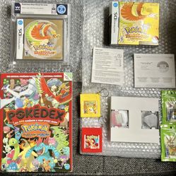 Pokemon HeartGold Version WATA 9.8 A++ Factory Sealed ✨PLUS✨ Extras!