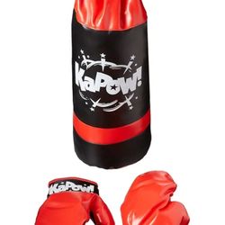 Kids Punching Bag & Gloves Kid Boxing