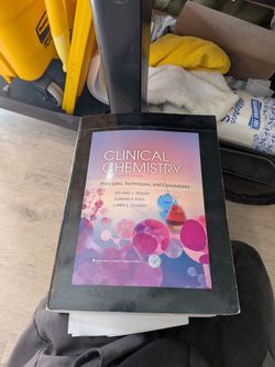 Chemistry & Science College Textbook Lot (Clinical Chem, Cell Bio & History)