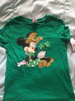 Saint Patrick’s Minnie Mouse shirt