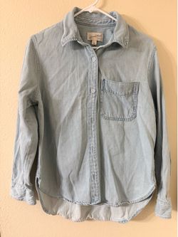 Light jean shirt