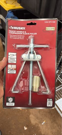 Husky Faucet Handle & Compression Sleeve Puller