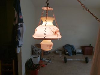 Vintage Hanging Chandler 12 Foot Chain Cord