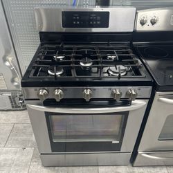 LG Gas Stove Five Burners With Self Clean Stainless Steel 