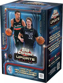 Tops Chrome Basketball 2025/2026 Cards Boxes NEW