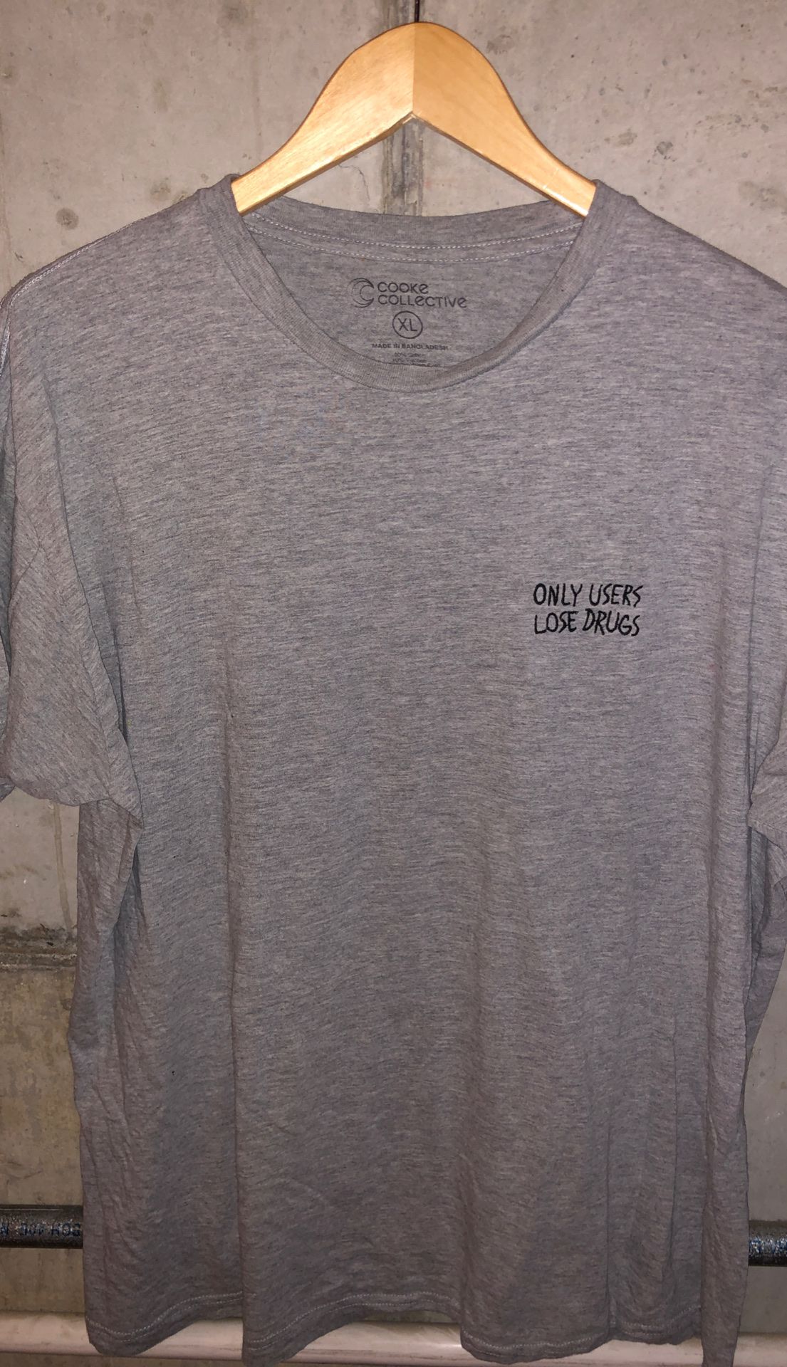 Cooke Collective Only users lose drugs tee urban outfitters XL