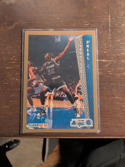 Shaquille O'Neal rookie card number 37.