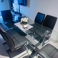 Comedor de 6 sillas, 6-chair dining set