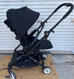 CYBEX Eezy S Twist +2 Stroller Beach Black With Bumper Bar in