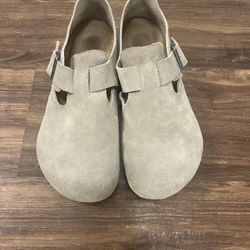 Men’s Birkenstock London Suede Leather - Taupe