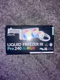 ARCTIC Liquid Freezer III Pro 240 A-RGB (White) AIO CPU Cooler