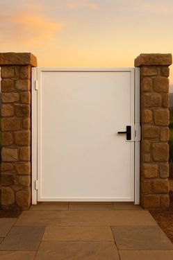 Modern Steel Gate
