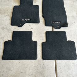 Carpeted INFINITI QX70 Floor Mats 
