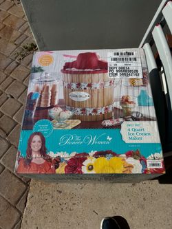 new ice cream maker