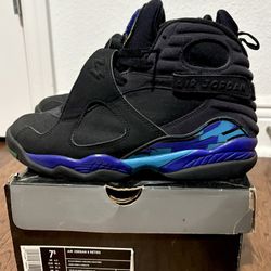 FREE Nike Air Jordan 8 Retro Aqua (2007) Size 7.5 Men’s - Used | 305381-041
