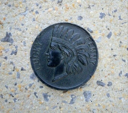 Vintage New Orleans Souvenir Lucky Penny