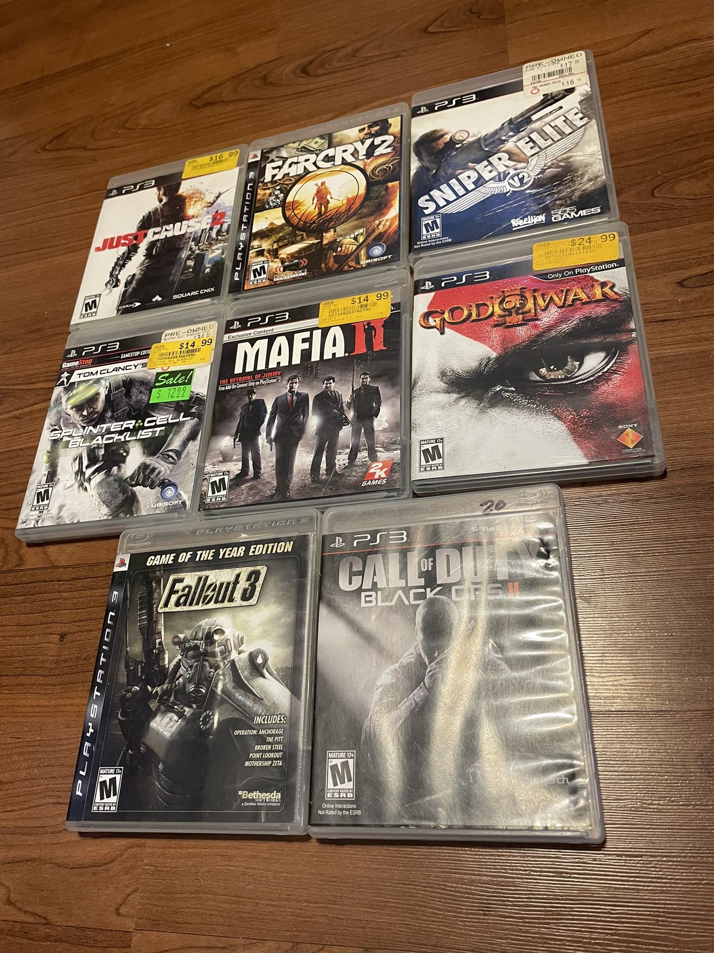 PlayStation 3 Games $25 For All